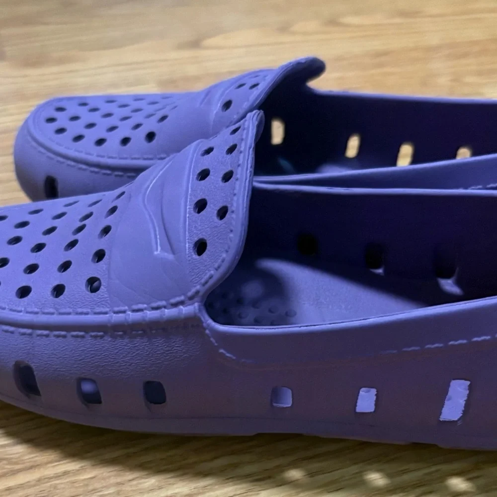 Floafers Purple Slip-On Clogs size 3 - Picture 5 of 6